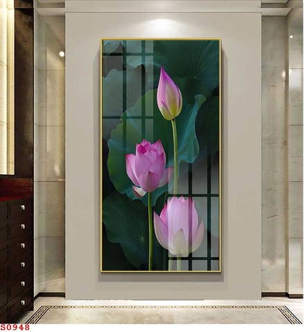 Tranh Hoa Sen Đẹp | Tranh Ngọc Việt - Đắk Lắk | Tranh Ngọc Việt - Xưởng Tranh Đẹp Buôn Ma Thuột (BMT) DakLak