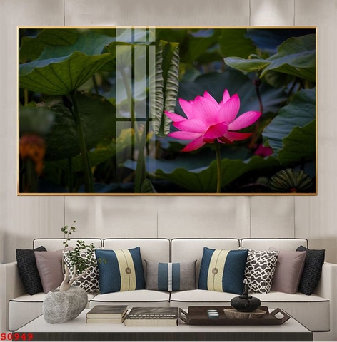 Tranh Hoa Sen Đẹp | Tranh Ngọc Việt - Đắk Lắk | Tranh Ngọc Việt - Xưởng Tranh Đẹp Buôn Ma Thuột (BMT) DakLak