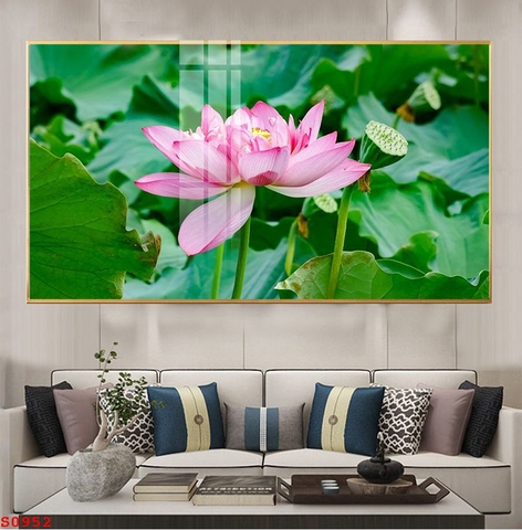 Tranh Hoa Sen Đẹp | Tranh Ngọc Việt - Đắk Lắk | Tranh Ngọc Việt - Xưởng Tranh Đẹp Buôn Ma Thuột (BMT) DakLak