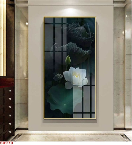Tranh Hoa Sen Đẹp | Tranh Ngọc Việt - Đắk Lắk | Tranh Ngọc Việt - Xưởng Tranh Đẹp Buôn Ma Thuột (BMT) DakLak