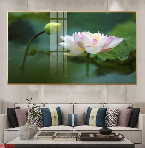 Tranh Hoa Sen Đẹp | Tranh Ngọc Việt - Đắk Lắk | Tranh Ngọc Việt - Xưởng Tranh Đẹp Buôn Ma Thuột (BMT) DakLak