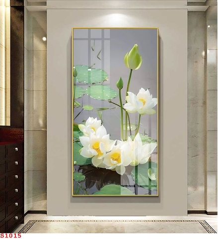 Tranh Hoa Sen Đẹp | Tranh Ngọc Việt - Đắk Lắk | Tranh Ngọc Việt - Xưởng Tranh Đẹp Buôn Ma Thuột (BMT) DakLak