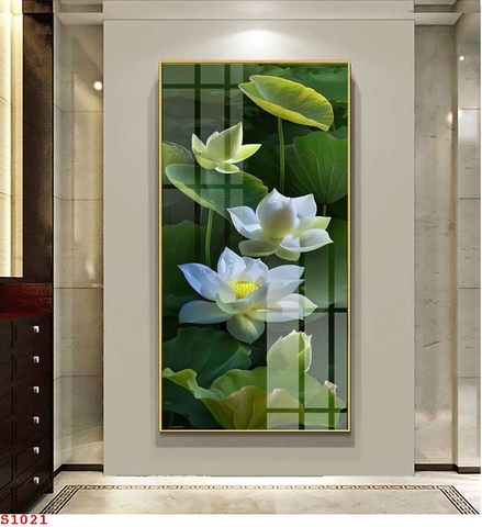 Tranh Hoa Sen Đẹp | Tranh Ngọc Việt - Đắk Lắk | Tranh Ngọc Việt - Xưởng Tranh Đẹp Buôn Ma Thuột (BMT) DakLak