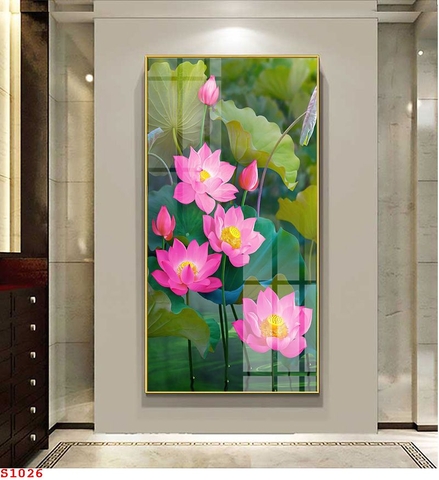 Tranh Hoa Sen Đẹp | Tranh Ngọc Việt - Đắk Lắk | Tranh Ngọc Việt - Xưởng Tranh Đẹp Buôn Ma Thuột (BMT) DakLak