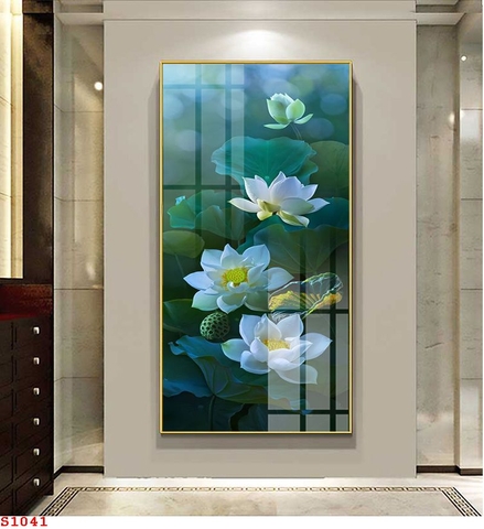 Tranh Hoa Sen Đẹp | Tranh Ngọc Việt - Đắk Lắk | Tranh Ngọc Việt - Xưởng Tranh Đẹp Buôn Ma Thuột (BMT) DakLak