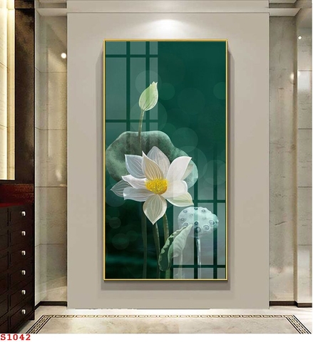 Tranh Hoa Sen Đẹp | Tranh Ngọc Việt - Đắk Lắk | Tranh Ngọc Việt - Xưởng Tranh Đẹp Buôn Ma Thuột (BMT) DakLak