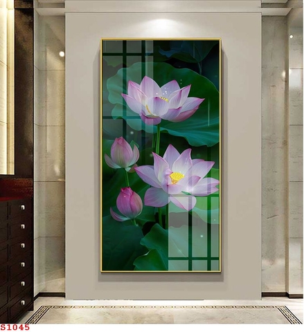 Tranh Hoa Sen Đẹp | Tranh Ngọc Việt - Đắk Lắk | Tranh Ngọc Việt - Xưởng Tranh Đẹp Buôn Ma Thuột (BMT) DakLak