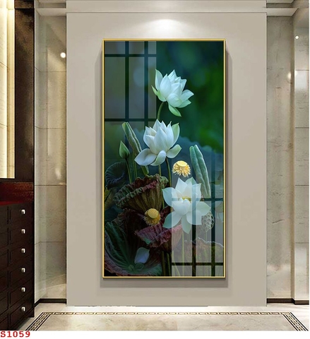 Tranh Hoa Sen Đẹp | Tranh Ngọc Việt - Đắk Lắk | Tranh Ngọc Việt - Xưởng Tranh Đẹp Buôn Ma Thuột (BMT) DakLak