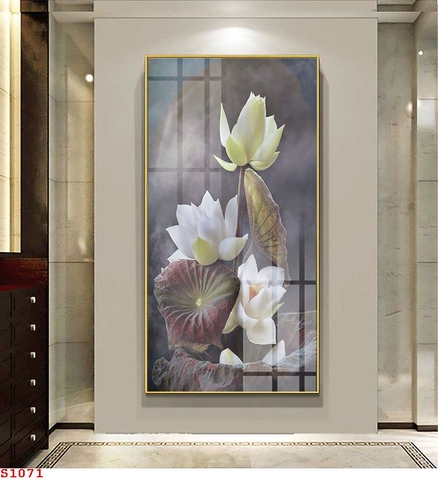 Tranh Hoa Sen Đẹp | Tranh Ngọc Việt - Đắk Lắk | Tranh Ngọc Việt - Xưởng Tranh Đẹp Buôn Ma Thuột (BMT) DakLak