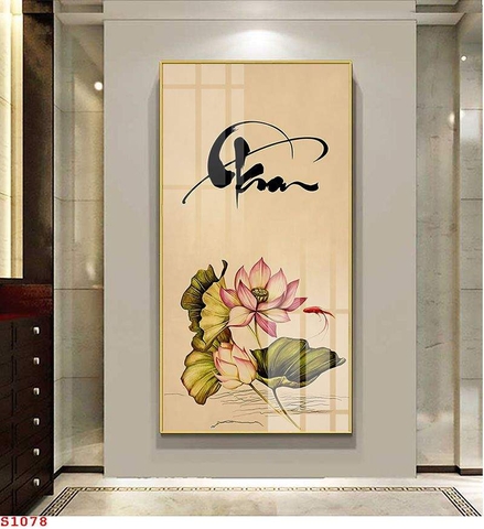 Tranh Hoa Sen Đẹp | Tranh Ngọc Việt - Đắk Lắk | Tranh Ngọc Việt - Xưởng Tranh Đẹp Buôn Ma Thuột (BMT) DakLak