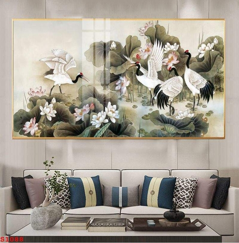 Tranh Hoa Sen Đẹp | Tranh Ngọc Việt - Đắk Lắk | Tranh Ngọc Việt - Xưởng Tranh Đẹp Buôn Ma Thuột (BMT) DakLak