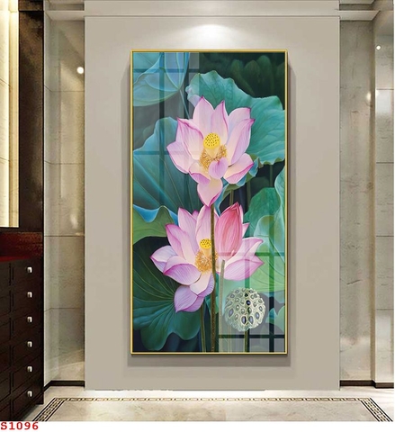 Tranh Hoa Sen Đẹp | Tranh Ngọc Việt - Đắk Lắk | Tranh Ngọc Việt - Xưởng Tranh Đẹp Buôn Ma Thuột (BMT) DakLak