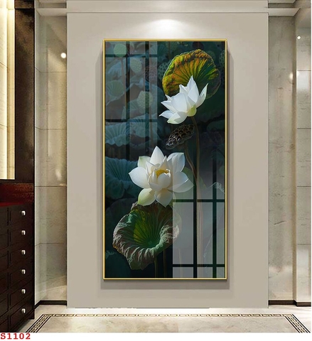 Tranh Hoa Sen Đẹp | Tranh Ngọc Việt - Đắk Lắk | Tranh Ngọc Việt - Xưởng Tranh Đẹp Buôn Ma Thuột (BMT) DakLak