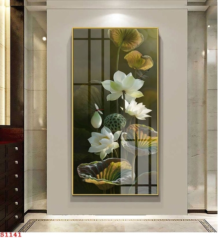 Tranh Hoa Sen Đẹp | Tranh Ngọc Việt - Đắk Lắk | Tranh Ngọc Việt - Xưởng Tranh Đẹp Buôn Ma Thuột (BMT) DakLak