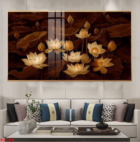 Tranh Hoa Sen Đẹp | Tranh Ngọc Việt - Đắk Lắk | Tranh Ngọc Việt - Xưởng Tranh Đẹp Buôn Ma Thuột (BMT) DakLak