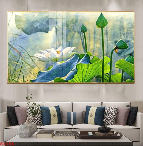 Tranh Hoa Sen Đẹp | Tranh Ngọc Việt - Đắk Lắk | Tranh Ngọc Việt - Xưởng Tranh Đẹp Buôn Ma Thuột (BMT) DakLak