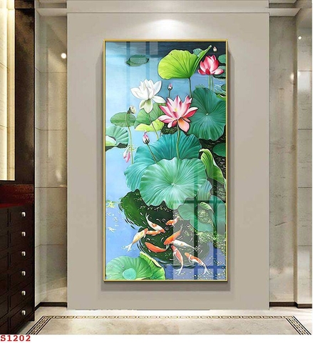 Tranh Cửu Ngư Quần Hội | Tranh Ngọc Việt - Đắk Lắk | Tranh Ngọc Việt - Xưởng Tranh Đẹp Buôn Ma Thuột (BMT) DakLak