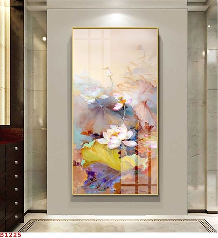 Tranh Hoa Sen Đẹp | Tranh Ngọc Việt - Đắk Lắk | Tranh Ngọc Việt - Xưởng Tranh Đẹp Buôn Ma Thuột (BMT) DakLak