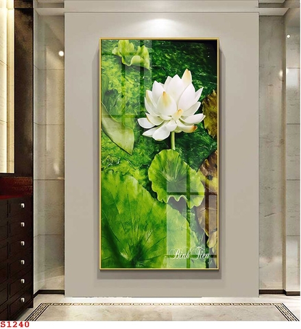 Tranh Hoa Sen Đẹp | Tranh Ngọc Việt - Đắk Lắk | Tranh Ngọc Việt - Xưởng Tranh Đẹp Buôn Ma Thuột (BMT) DakLak