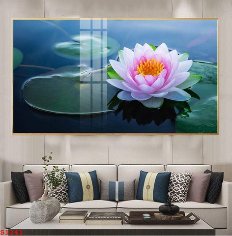 Tranh Hoa Sen Đẹp | Tranh Ngọc Việt - Đắk Lắk | Tranh Ngọc Việt - Xưởng Tranh Đẹp Buôn Ma Thuột (BMT) DakLak