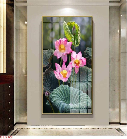 Tranh Hoa Sen Đẹp | Tranh Ngọc Việt - Đắk Lắk | Tranh Ngọc Việt - Xưởng Tranh Đẹp Buôn Ma Thuột (BMT) DakLak