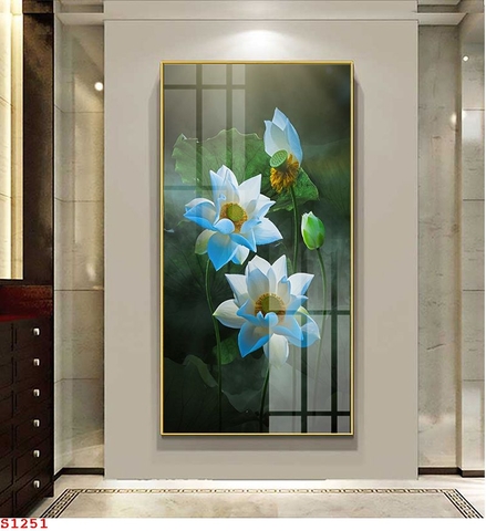 Tranh Hoa Sen Đẹp | Tranh Ngọc Việt - Đắk Lắk | Tranh Ngọc Việt - Xưởng Tranh Đẹp Buôn Ma Thuột (BMT) DakLak