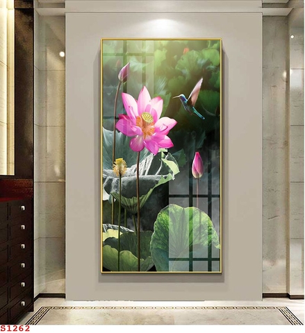 Tranh Hoa Sen Đẹp | Tranh Ngọc Việt - Đắk Lắk | Tranh Ngọc Việt - Xưởng Tranh Đẹp Buôn Ma Thuột (BMT) DakLak