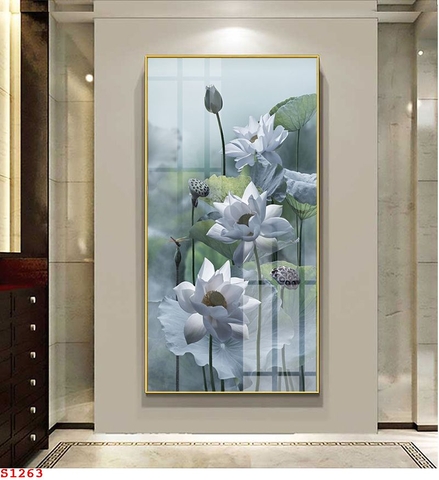 Tranh Hoa Sen Đẹp | Tranh Ngọc Việt - Đắk Lắk | Tranh Ngọc Việt - Xưởng Tranh Đẹp Buôn Ma Thuột (BMT) DakLak