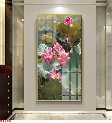 Tranh Hoa Sen Đẹp | Tranh Ngọc Việt - Đắk Lắk | Tranh Ngọc Việt - Xưởng Tranh Đẹp Buôn Ma Thuột (BMT) DakLak