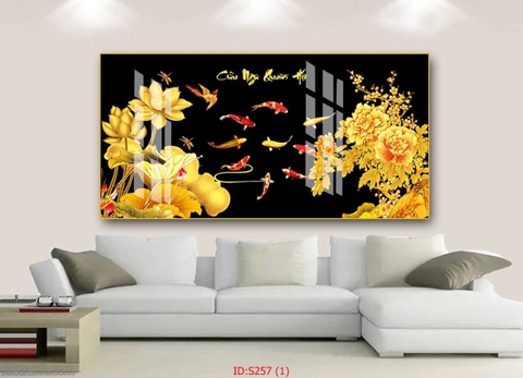 Tranh Cửu Ngư Quần Hội | Tranh Ngọc Việt - Đắk Lắk | Tranh Ngọc Việt - Xưởng Tranh Đẹp Buôn Ma Thuột (BMT) DakLak