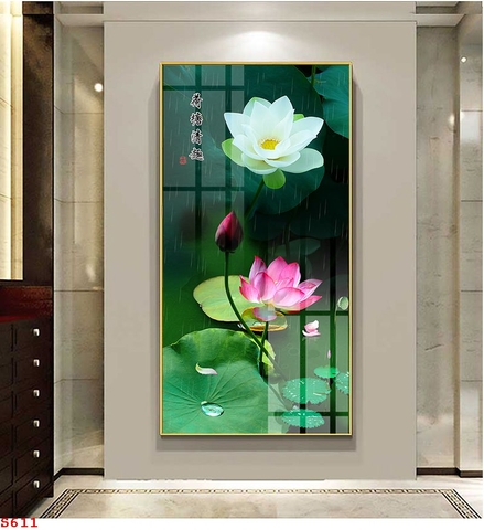 Tranh Hoa Sen Đẹp | Tranh Ngọc Việt - Đắk Lắk | Tranh Ngọc Việt - Xưởng Tranh Đẹp Buôn Ma Thuột (BMT) DakLak