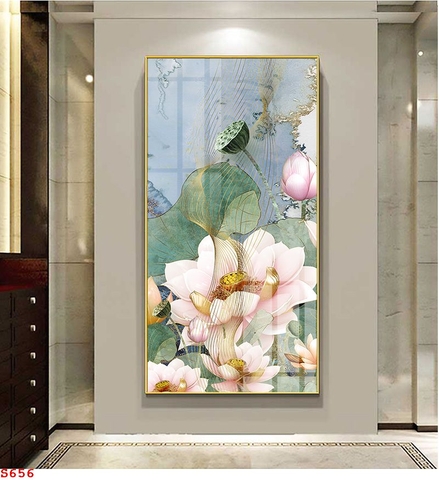 Tranh Hoa Sen Đẹp | Tranh Ngọc Việt - Đắk Lắk | Tranh Ngọc Việt - Xưởng Tranh Đẹp Buôn Ma Thuột (BMT) DakLak