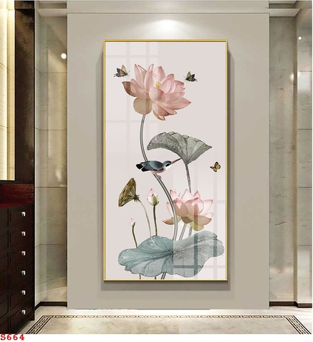 Tranh Hoa Sen Đẹp | Tranh Ngọc Việt - Đắk Lắk | Tranh Ngọc Việt - Xưởng Tranh Đẹp Buôn Ma Thuột (BMT) DakLak