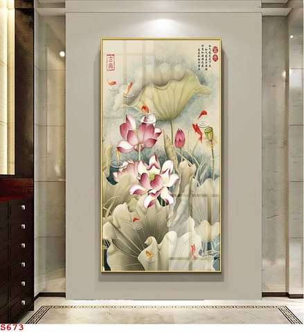 Tranh Hoa Sen Đẹp | Tranh Ngọc Việt - Đắk Lắk | Tranh Ngọc Việt - Xưởng Tranh Đẹp Buôn Ma Thuột (BMT) DakLak