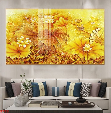 Tranh Hoa Sen Đẹp | Tranh Ngọc Việt - Đắk Lắk | Tranh Ngọc Việt - Xưởng Tranh Đẹp Buôn Ma Thuột (BMT) DakLak