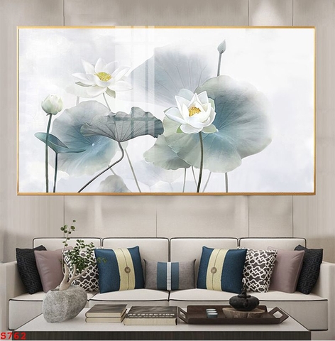 Tranh Hoa Sen Đẹp | Tranh Ngọc Việt - Đắk Lắk | Tranh Ngọc Việt - Xưởng Tranh Đẹp Buôn Ma Thuột (BMT) DakLak