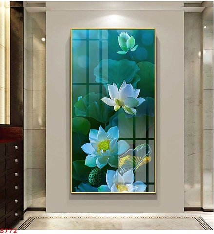 Tranh Hoa Sen Đẹp | Tranh Ngọc Việt - Đắk Lắk | Tranh Ngọc Việt - Xưởng Tranh Đẹp Buôn Ma Thuột (BMT) DakLak