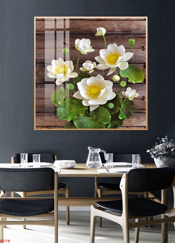 Tranh Hoa Sen Đẹp | Tranh Ngọc Việt - Đắk Lắk | Tranh Ngọc Việt - Xưởng Tranh Đẹp Buôn Ma Thuột (BMT) DakLak