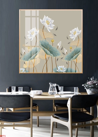 Tranh Hoa Sen Đẹp | Tranh Ngọc Việt - Đắk Lắk | Tranh Ngọc Việt - Xưởng Tranh Đẹp Buôn Ma Thuột (BMT) DakLak