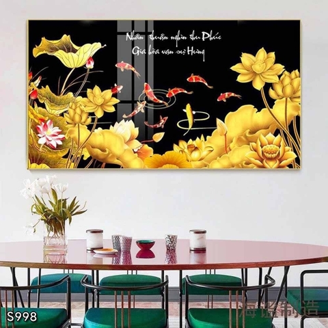 Tranh Hoa Sen Đẹp | Tranh Ngọc Việt - Đắk Lắk | Tranh Ngọc Việt - Xưởng Tranh Đẹp Buôn Ma Thuột (BMT) DakLak