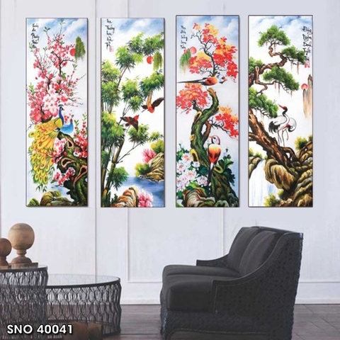 Tranh Tứ Quý Bốn Mùa | Tranh Ngọc Việt - Đắk Lắk | Tranh Ngọc Việt - Xưởng Tranh Đẹp Buôn Ma Thuột (BMT) DakLak
