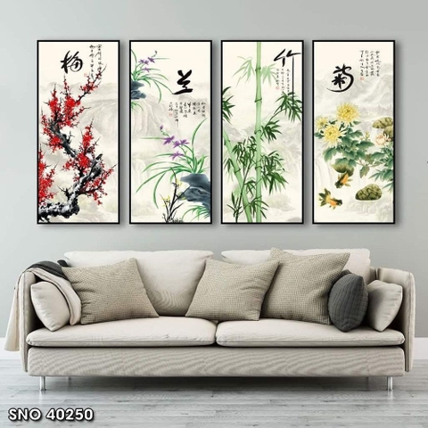 Tranh Tứ Quý Bốn Mùa | Tranh Ngọc Việt - Đắk Lắk | Tranh Ngọc Việt - Xưởng Tranh Đẹp Buôn Ma Thuột (BMT) DakLak