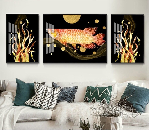 Tranh Cá Phong Thủy | Tranh Ngọc Việt - Đắk Lắk | Tranh Ngọc Việt - Xưởng Tranh Đẹp Buôn Ma Thuột (BMT) DakLak