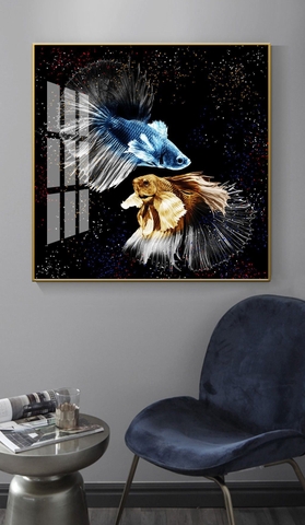 Tranh Cá Phong Thủy | Tranh Ngọc Việt - Đắk Lắk | Tranh Ngọc Việt - Xưởng Tranh Đẹp Buôn Ma Thuột (BMT) DakLak