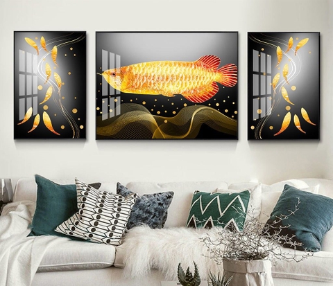 Tranh Cá Phong Thủy | Tranh Ngọc Việt - Đắk Lắk | Tranh Ngọc Việt - Xưởng Tranh Đẹp Buôn Ma Thuột (BMT) DakLak