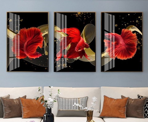 Tranh Cá Phong Thủy | Tranh Ngọc Việt - Đắk Lắk | Tranh Ngọc Việt - Xưởng Tranh Đẹp Buôn Ma Thuột (BMT) DakLak