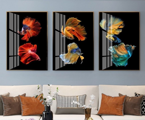 Tranh Cá Phong Thủy | Tranh Ngọc Việt - Đắk Lắk | Tranh Ngọc Việt - Xưởng Tranh Đẹp Buôn Ma Thuột (BMT) DakLak