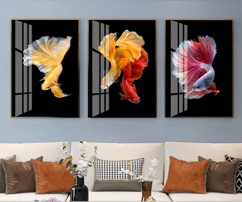 Tranh Cá Phong Thủy | Tranh Ngọc Việt - Đắk Lắk | Tranh Ngọc Việt - Xưởng Tranh Đẹp Buôn Ma Thuột (BMT) DakLak