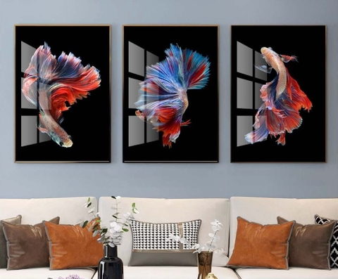 Tranh Cá Phong Thủy | Tranh Ngọc Việt - Đắk Lắk | Tranh Ngọc Việt - Xưởng Tranh Đẹp Buôn Ma Thuột (BMT) DakLak