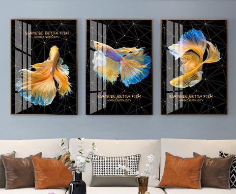 Tranh Cá Phong Thủy | Tranh Ngọc Việt - Đắk Lắk | Tranh Ngọc Việt - Xưởng Tranh Đẹp Buôn Ma Thuột (BMT) DakLak